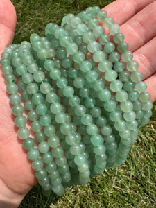 Green Aventurine Bead Strand 