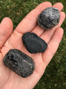 Raw Apache Tears - Black Obsidian Stone