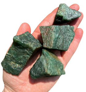 Raw Dark Green Aventurine
