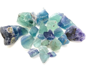 Raw Green Fluorite Crystal