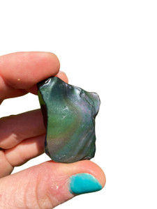 Raw Rainbow Obsidian Stone 