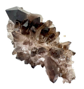 Raw Smoky Quartz Cluster - Grade A