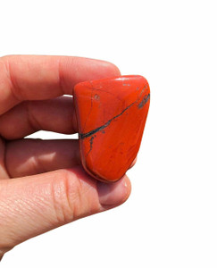 Red Jasper Tumbled Stone - Polished Natural Red Jasper Crystal