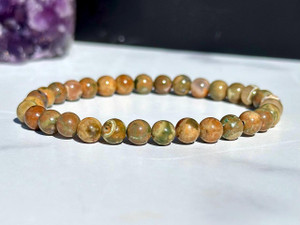 Rhyolite Elastic Bracelet 