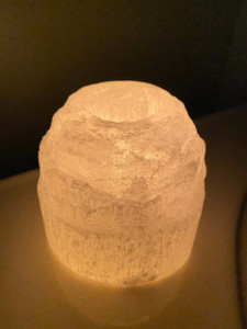 Selenite Tealight Holder