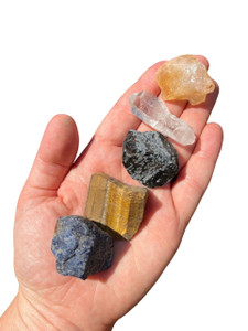 Sagittarius Raw Crystal Set (zodiac) 